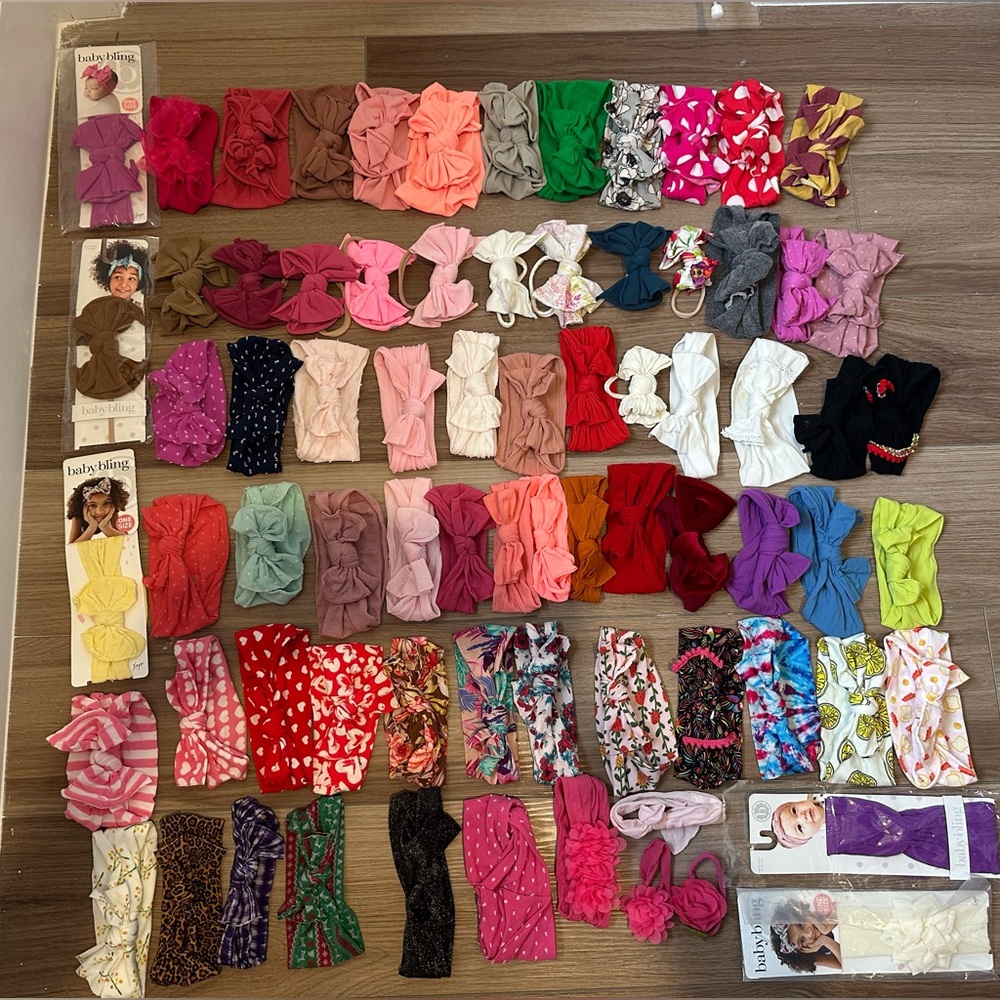 Lot of Baby Bling headbands